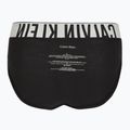 Férfi alsónadrág Calvin Klein 000NB3607A Hip Brief 3 pairs black with oatmeal logo/black with age 7