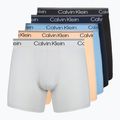 Férfi boxer nadrág Calvin Klein LV00NB4413 Brief 5 pairs light cast/shoreline/peach bliss/bl
