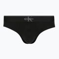 Férfi alsónadrág Calvin Klein LV00NB4471 Hip Brief 3 pairs black/misty grey/white 4