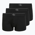 Férfi boxeralsó Calvin Klein LV00NB4472 Trunk 3 pairs black