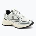 Női cipők Calvin Klein YW0YW02063 Hike Runner Lace Up Mesh Mix silver/black/bright white
