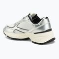 Női cipők Calvin Klein YW0YW02063 Hike Runner Lace Up Mesh Mix silver/black/bright white 3