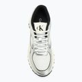 Női cipők Calvin Klein YW0YW02063 Hike Runner Lace Up Mesh Mix silver/black/bright white 5