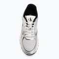 Férfi cipő Calvin Klein YM0YM01402 Hike Runner Laceup Mesh Mix silver/black/marshmallow 5