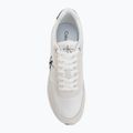 Női cipők Calvin Klein YW0YW01990 Retro Runner Lace Up Nylon MG bright white/black 5