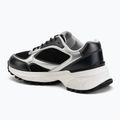 Női cipők Calvin Klein YW0YW02063 Hike Runner fűzős hálós anyag keverék black/silver 3