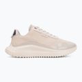 Női cipő Calvin Klein YW0YW02016 Eva Runner Lace Up Mat Mix 0GN stony beige/turtle dove/silver 2