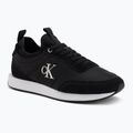 Férfi cipők Calvin Klein YM0YM01414 Retro Runner Sock Laceup Mix Mat black
