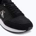 Férfi cipők Calvin Klein YM0YM01414 Retro Runner Sock Laceup Mix Mat black 7