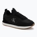 Női cipők Calvin Klein YW0YW02060 Retro Runner Sock Laceup Mix Mat black/gyn metal/gum
