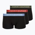 Boxeralsó Tommy Hilfiger Trunk WB 3 pairs brick blue/terra red/army green