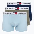 Boxeralsó Tommy Hilfiger Trunk 3 utility pairs sage/prppy navy/keepsake blue