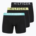 Tommy Hilfiger férfi boxeralsó 3 darabos csomag lemon curd/arctic aqua/fekete