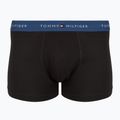Boxeralsó Tommy Hilfiger Trunk WB 7 pairs blk/mid red/aegean sea/dsrt sky/blu jeans/f r/wht 10