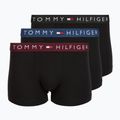 Boxeralsó Tommy Hilfiger Trunk WB 3 pairs deep regatta/black/bluee jean
