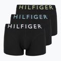 Boxeralsó Tommy Hilfiger Trunk WB 3 pairs lemon curd/arctic aqua/black