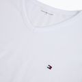 Férfi póló Tommy Hilfiger Cotton V-Neck white/white/white 4