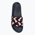 Női papucsok Tommy Hilfiger Braided Pool rwb 5
