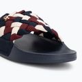 Női papucsok Tommy Hilfiger Braided Pool rwb 7