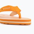 Női flip-flop papucsok Tommy Hilfiger Ithaca Stripe Summer orange hype 7