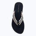 Női flip-flop papucsok Tommy Hilfiger Stripe Summer space blue 5