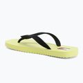 Női flip-flop papucsok Tommy Jeans Logo Summer lime essence/black 3