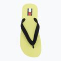 Női flip-flop papucsok Tommy Jeans Logo Summer lime essence/black 5