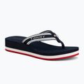 Női flip-flop papucsok Tommy Hilfiger Flag Print Summer Sandal rwb