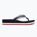 Női flip-flop papucsok Tommy Hilfiger Flag Print Summer Sandal rwb 2