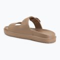 Női papucsok Tommy Hilfiger Double Strap Sandal Pearl safari canvas pearlized 3