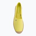 Női spárgatalpú cipők Tommy Hilfiger Flag Canvas lime 5
