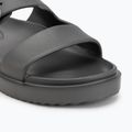 Női papucsok Tommy Hilfiger Double Strap Sandal Pearl dark grey pearlized 7