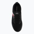 Férfi cipő Tommy Hilfiger Lightweight Knitted Runner black 5