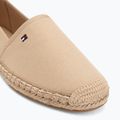 Női cipők Tommy Hilfiger Flag Canvas clayed pebble 7