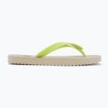 Női flip-flop papucsok Tommy Jeans Logo Summer white clay/lime essence 2