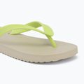 Női flip-flop papucsok Tommy Jeans Logo Summer white clay/lime essence 7