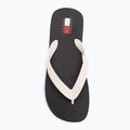 Női flip-flop papucsok Tommy Jeans Logo Summer black/ecru 5