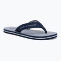 Női flip-flop papucsok Tommy Hilfiger Ithaca Stripe Summer preppy navy