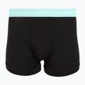 Férfi boxeralsó Calvin Klein 0000U2662G Trunk 3 pairs black in plume wb/black in misty sag 2