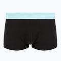 Férfi boxer nadrág Calvin Klein 0000U2664G Low Rise Trunk 3 pairs black in plume wb/ black in misty sag 2