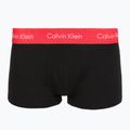 Boxeralsó Calvin Klein LV00NB4412 Low Rise Trunk 5 pairs black in green bloom wb/black in dazzlin 8