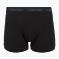 Férfi boxeralsó Calvin Klein 0000U2662G Trunk 3 pairs of black bodies and wbs with driftwood 6