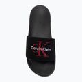 Férfi papucsok Calvin Klein YM0YM01393 Ess black/rhubarb 5