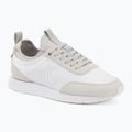Férfi cipők Calvin Klein YM0YM01414 Retro Runner Sock Laceup Mix mat bright white/light grey