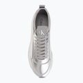 Női cipők Calvin Klein HW0HW03287 Retro Runner Metallic silver 5