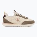 Női cipők Calvin Klein YW0YW02060 Retro Runner Sock Laceup Mix Mat turtledove/spanish villa/bordeaux 2