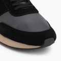 Férfi cipők Calvin Klein HM0HM02212 Retro Runner Bans Leather Suede black/iron gate/amber gold 7