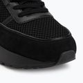 Férfi cipők Calvin Klein HM0HM02215 City Runner Laceup Nylon Recycled Suede triple black 7