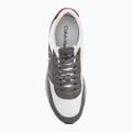 Férfi cipők Calvin Klein HM0HM02212 Retro Runner Bans Leather Suede granite gray/white/rhubarb 5