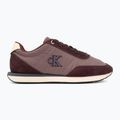 Férfi cipők Calvin Klein YM0YM01361 Retro Runner Ess Mix Mat bordeaux/peppercorn/vanilla 2